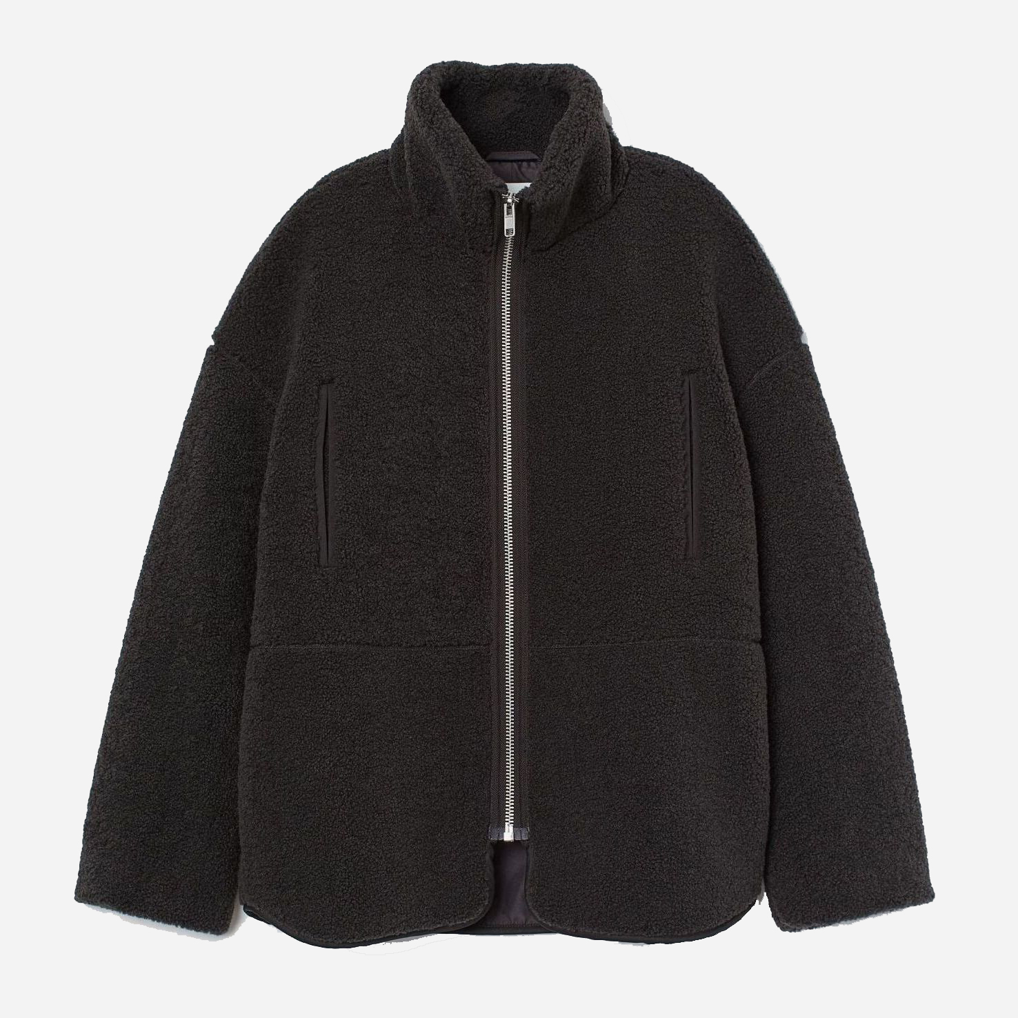

Полушубок H&M 8377431wt L Темно-серый