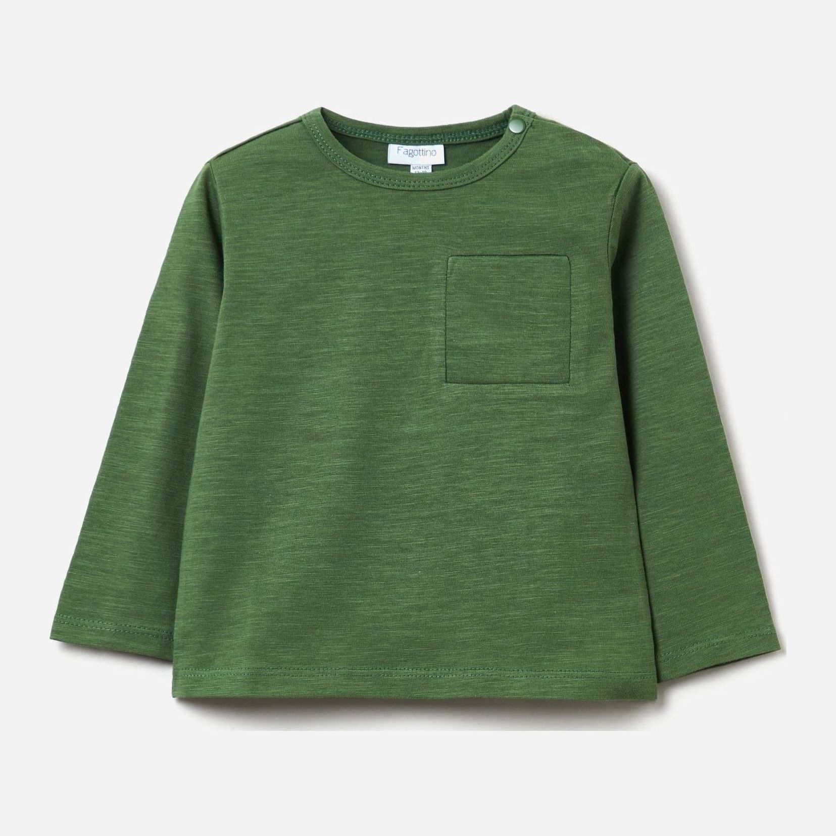 

Футболка с длинными рукавами OVS 1314718 86 см Green