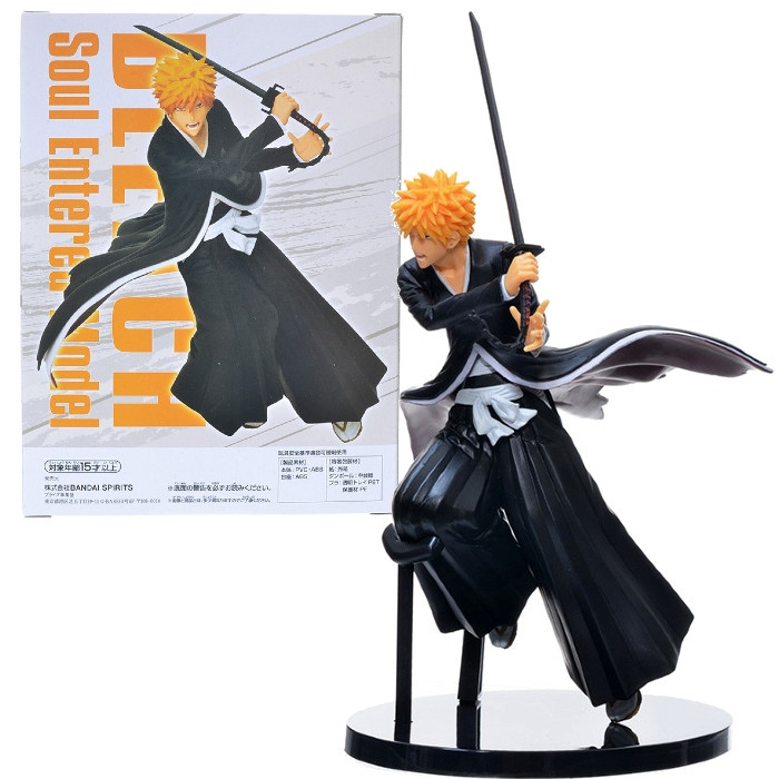 

Фигурка Banpresto Ичиго Куросаки с мечом Блич Bleach Kurosaki Ichigo 31.0 см WST BL KI 22.93