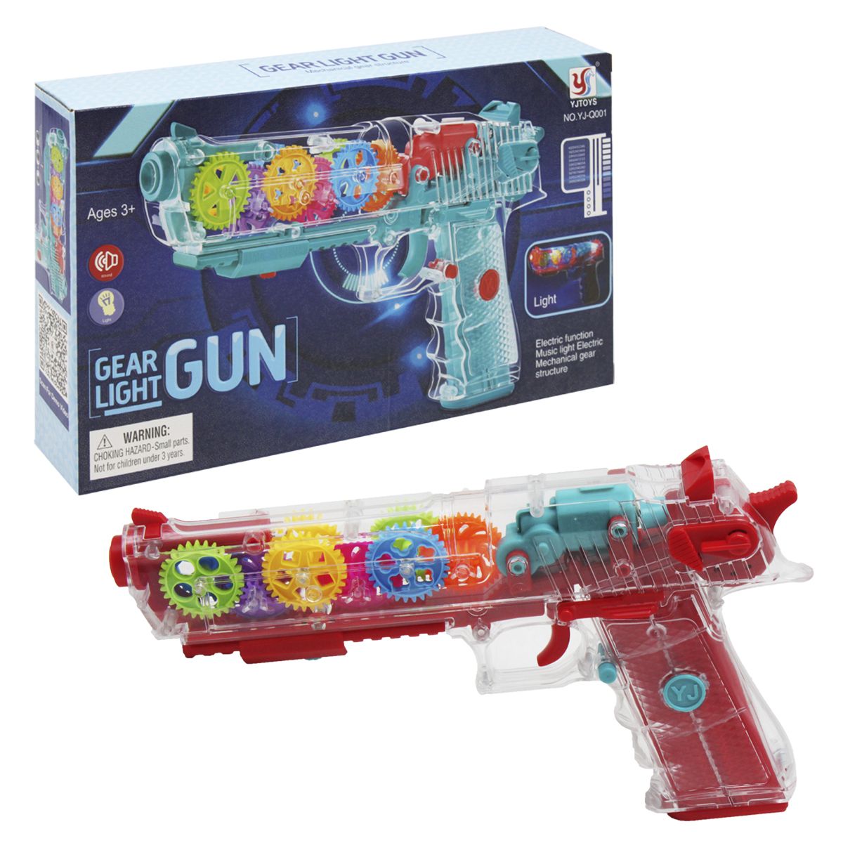 

Пистолет музыкальный Gear Light Gun YJ (YJ-Q001) (171696)