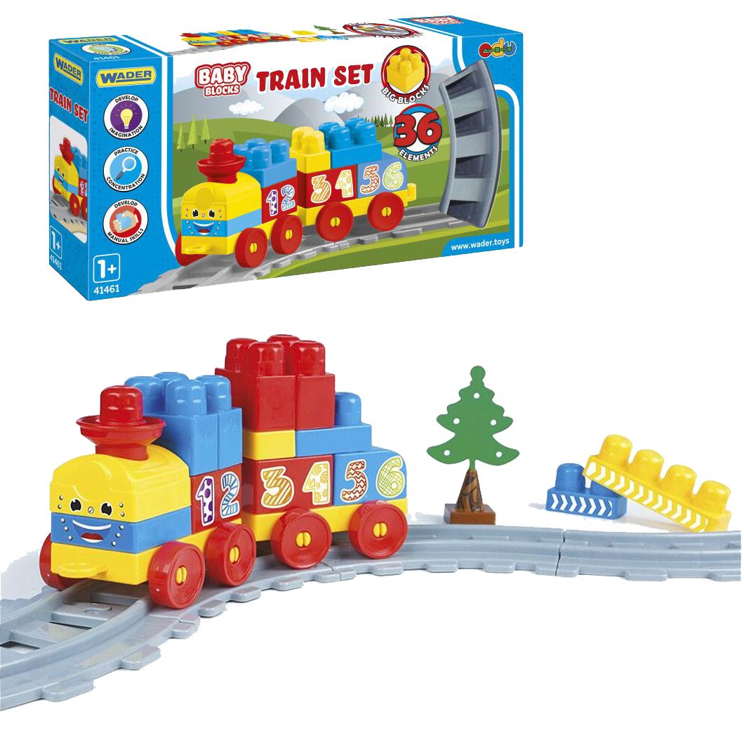 

Конструктор Baby Blocks железная дорога 36ел MiC (41461) (172262)