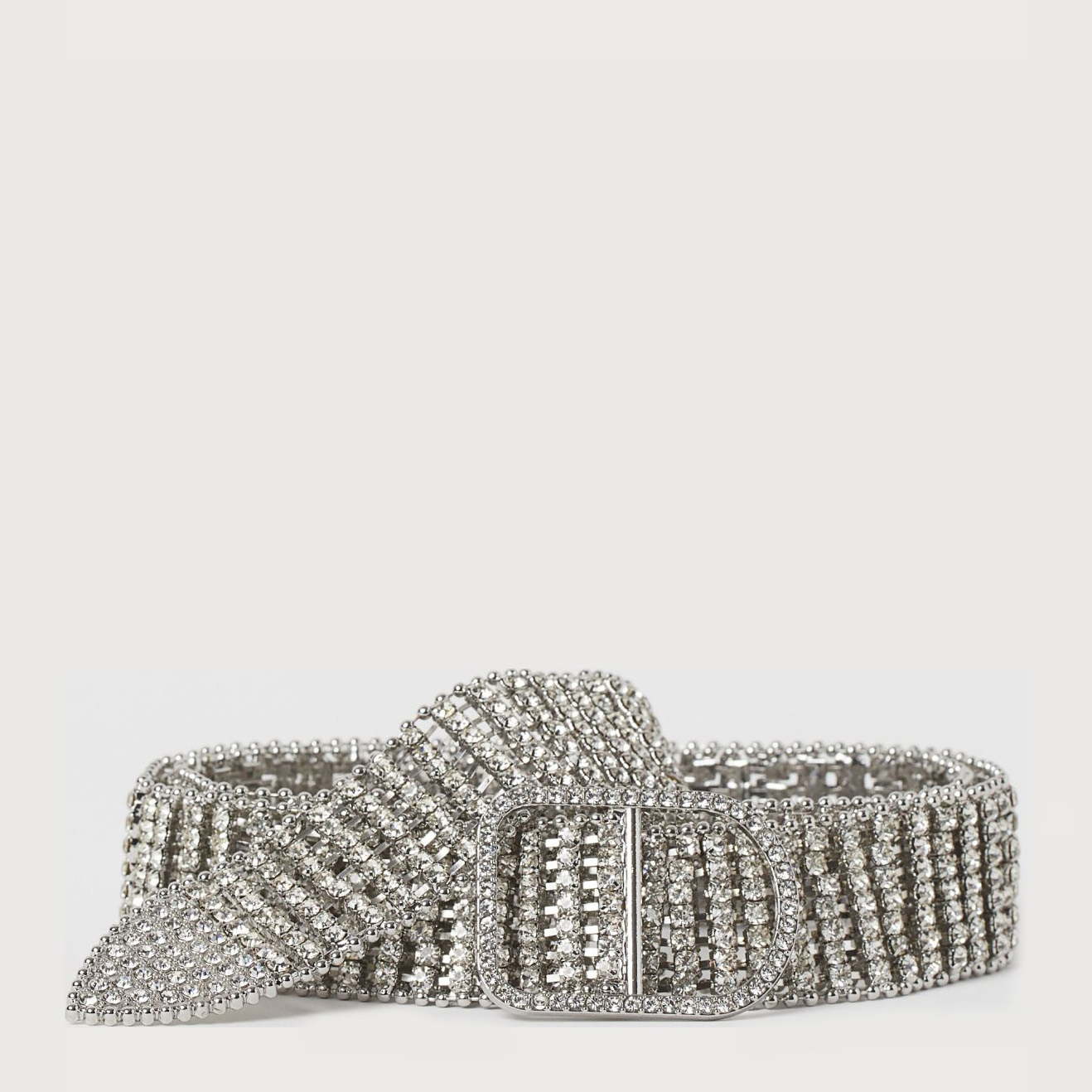 

Женский пояс H&M 9074020sdm L Серебристый