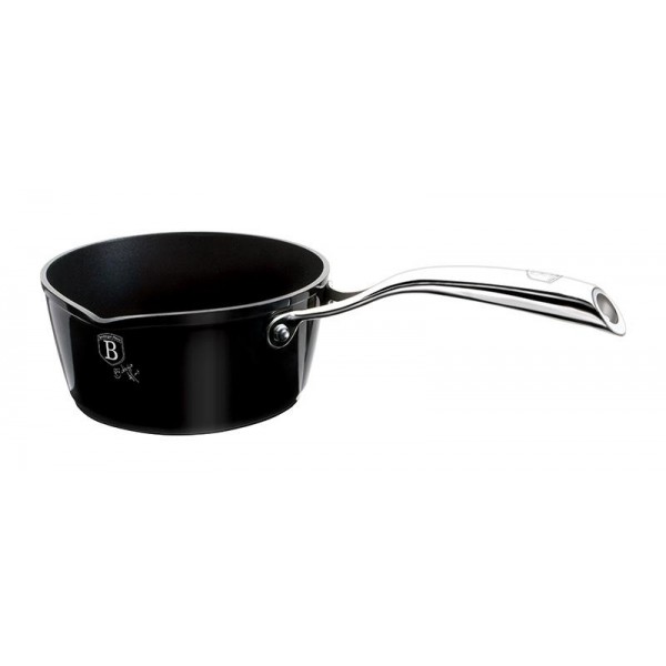 

Ковш из алюминия Berlinger Haus Black Royal 1.2 л, титановое антипригарное покрытие Ø16 см