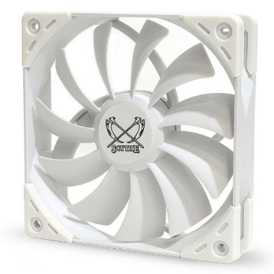 

Кулер для корпуса Scythe Kaze Flex 120 White PWM (KF1225FD18W-P)