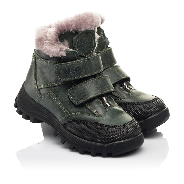

Зимние ботинки Woopy Fashion 22 зеленый (8375)
