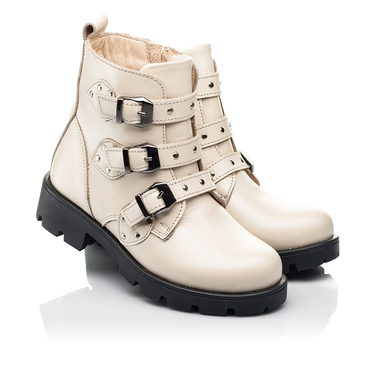 

Демисезонные ботинки Woopy Fashion 31 бежевый (8389)