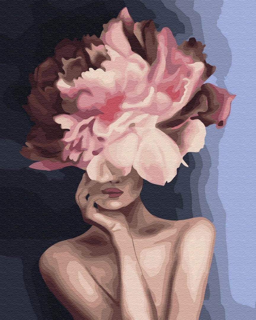 

Картина по номерам Изящный цветок Brushme 40*50