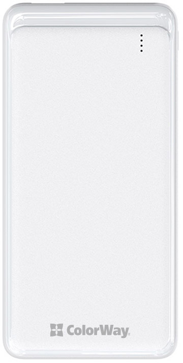

УМБ ColorWay 10000 mAh Slim White (CW-PB100LPF2WT)