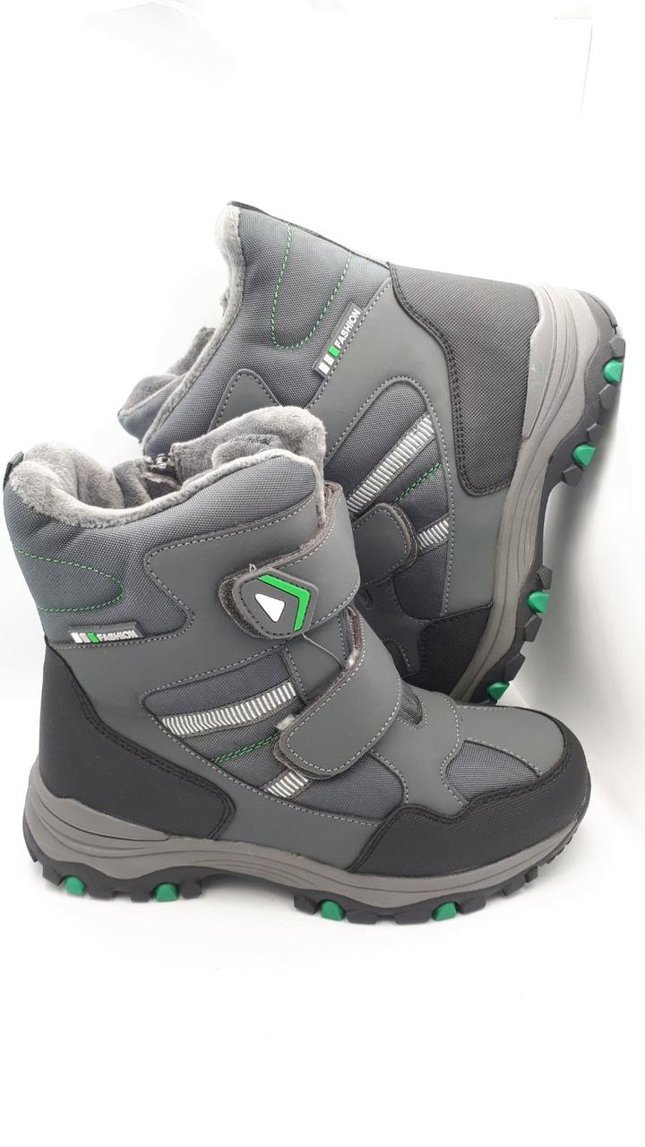 

Зимние сапоги для мальчиков Y.TOP 18388/38 Серый 38