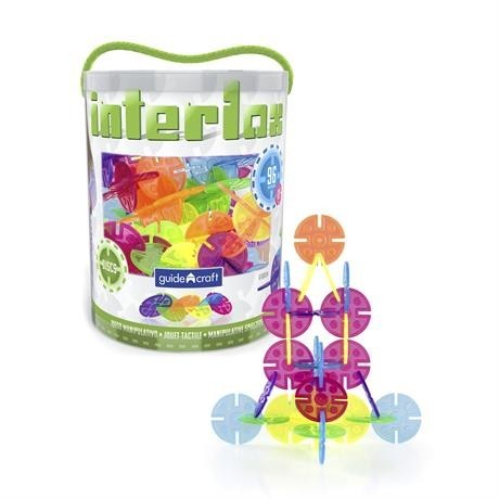 

Конструктор Guidecraft Interlox Discs Диски, 96 деталей