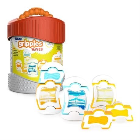 

Магнитный конструктор Guidecraft Grippies Waves, 12 деталей