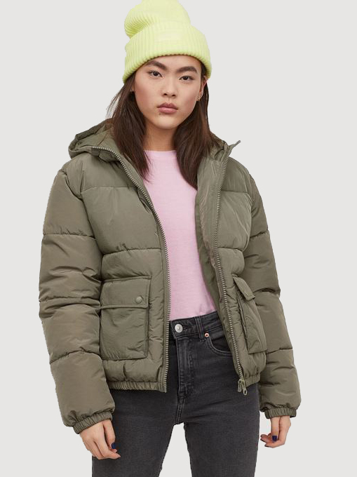 

Куртка H&M 0802920-1 S Хаки (СА2000001786680)