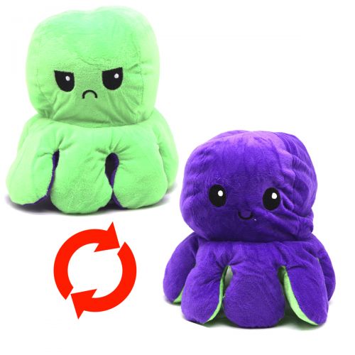

Игрушка-перевёртыш "Mood octopus" большой, зеленый