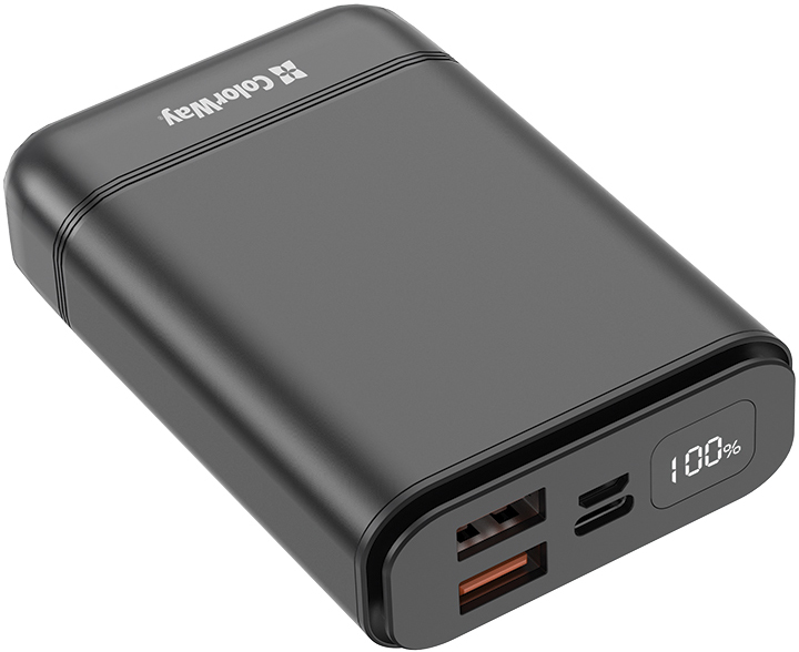 

УМБ ColorWay 10000 mAh Compact 18W Black (CW-PB100LPJ3BK-PDD)