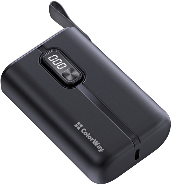 

УМБ ColorWay 10000 mAh Full power 22.5W Black (CW-PB100LPK2BK-PDD)