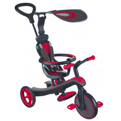 

Детский велосипед Globber Explorer Trike 4в1 красный до 20 кг (632-102-2)
