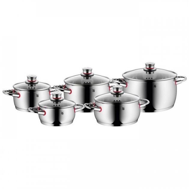 

Набор кастрюль WMF Quality One 5 предметов (2424479/07 7405 6380)