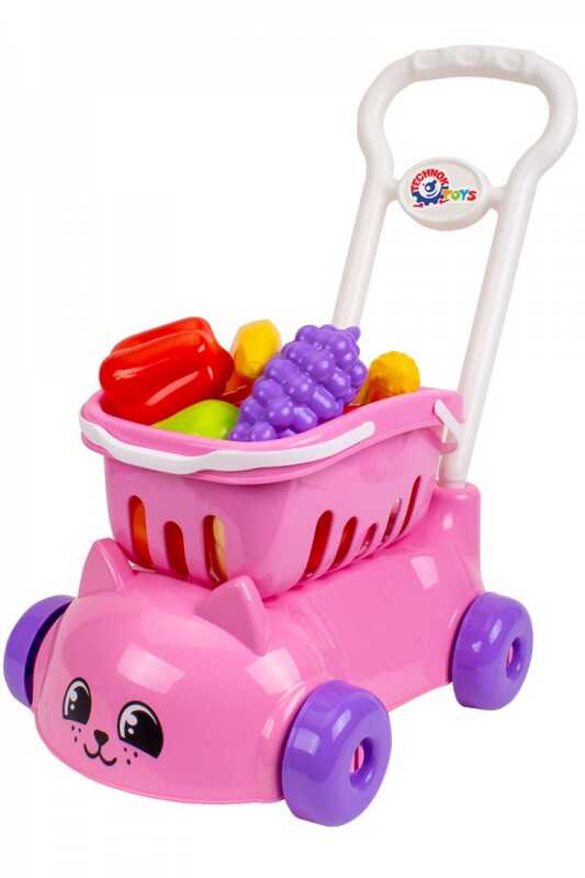 

Игрушка "Тележка" 7563 "ТЕХНОК", 16 продуктов