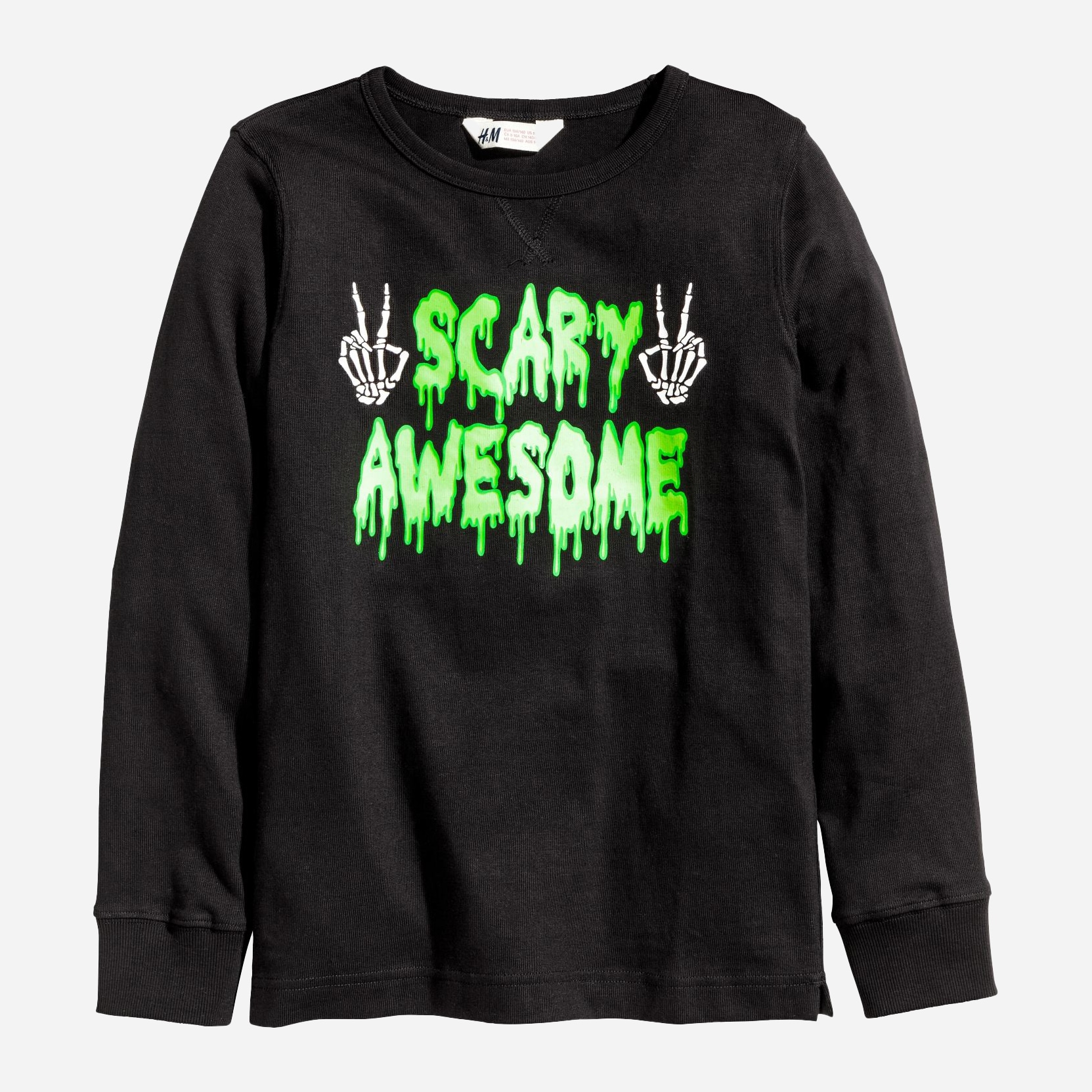 

Свитшот H&M 5764777 170 см Черный (EZH2000000178738)