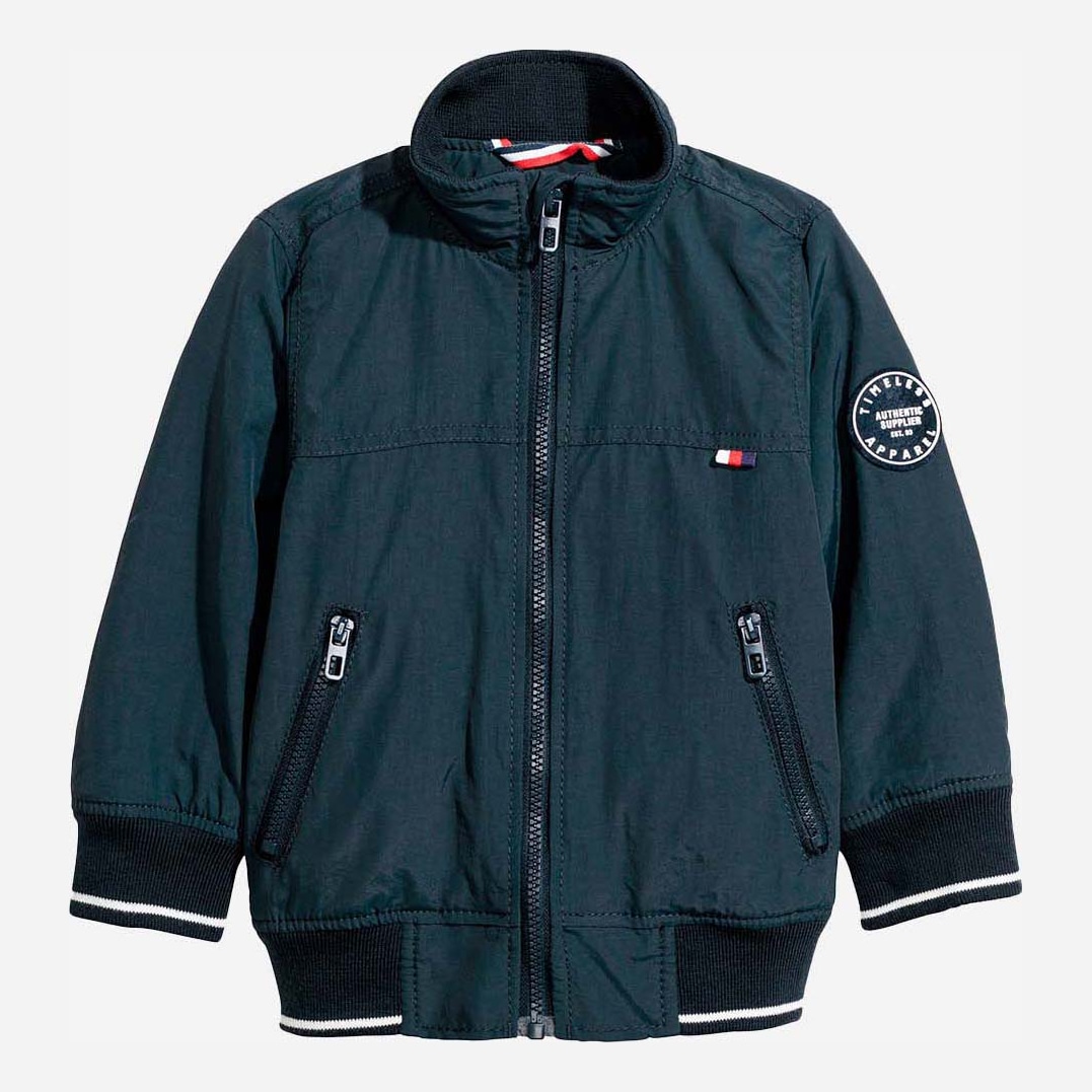 

Куртка-бомбер H&M 0595769 170 см Темно-синяя (EZH2000000178059)