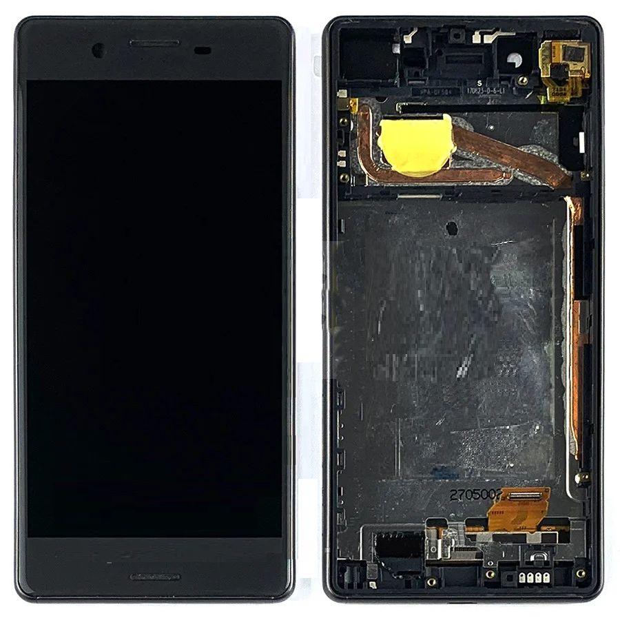 

Дисплей для Sony F5121 Xperia X / F5122 с сенсором серый и рамкой