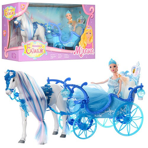 

Игровой набор Карета с лошадью со звуковыми эффектами 223A