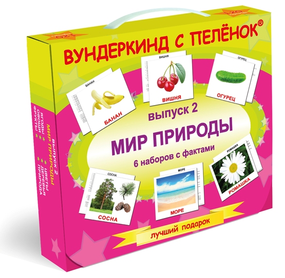 

Набор карточек Домана Вундеркинд с пеленок Мир природы на русском языке 2100064095221