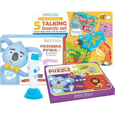 

Интерактивная игрушка Smart Koala Стартовый набор + Борд Интерактивный 5 в 1 + Smart Koala ABC (SKS0