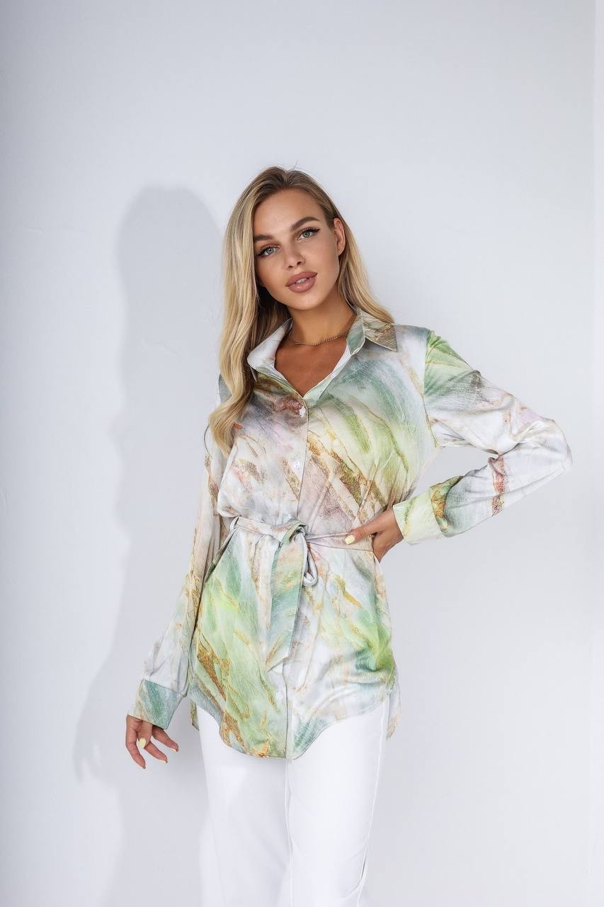 

Рубашка Beauty Kris 1231-2_46-48 46-48 Оливковая