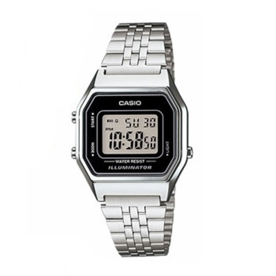 

Наручные часы Casio LA680WA-1EF Silver-Black