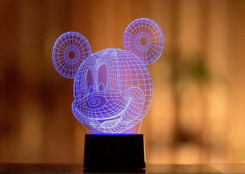 

3D светильник "Микки Маус" 3DTOYSLAMP