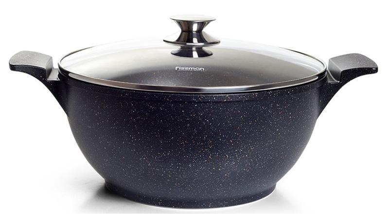 

Кастрюля Fissman Grande 6.5л с антипригарным покрытием TouchStoneForte