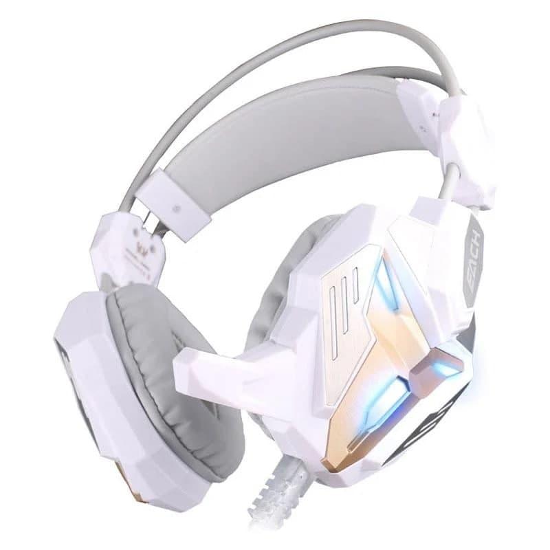 

Игровые наушники Kotion Each G3100 white с микрофоном и подсветкой белые (04G310)