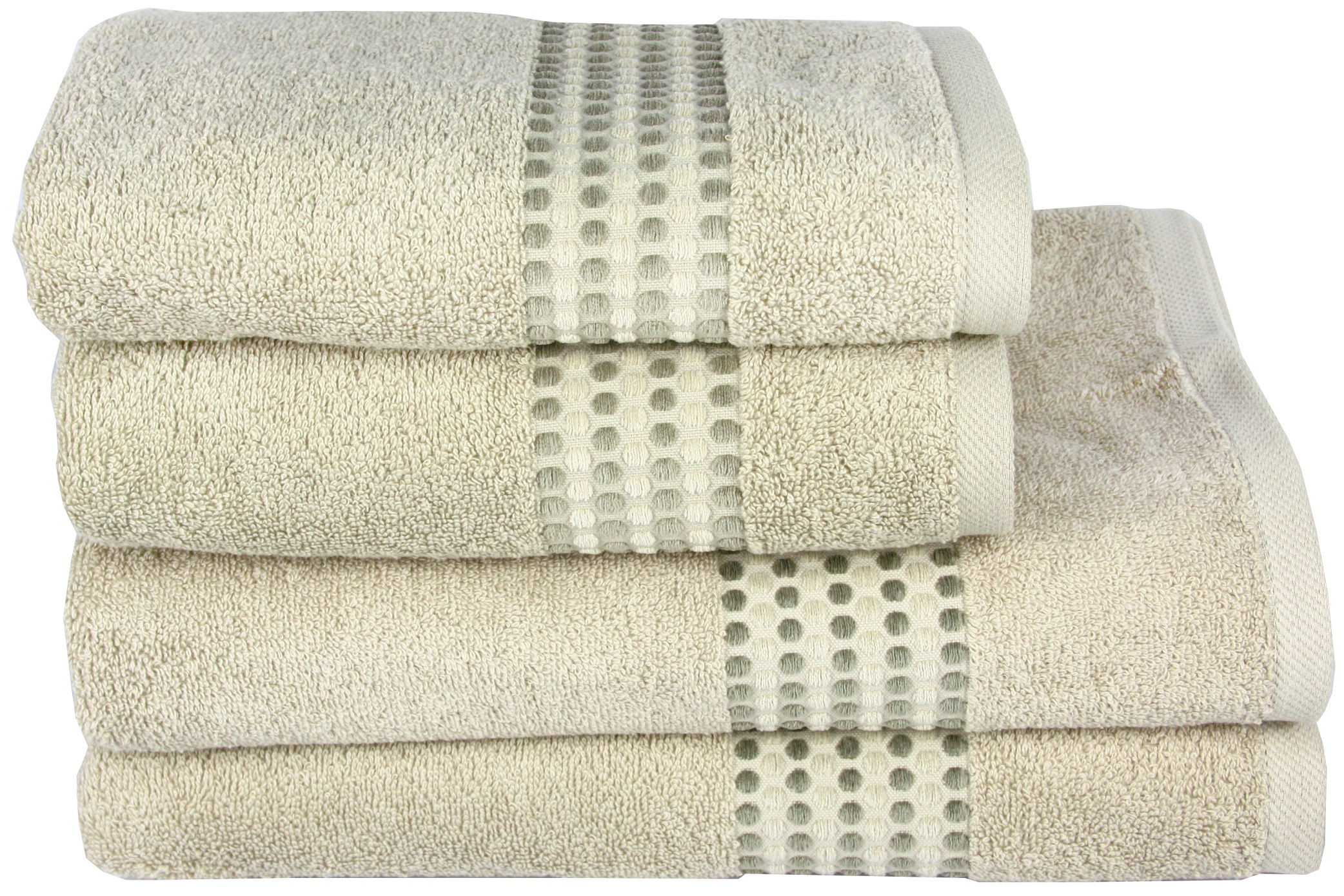 

Полотенце Maisonette Classy 70x140 см Бежевое