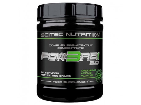 

Предтренировочные комплексы Scitec Nutrition Предтреник Pow3rd 2.0 (350 грамм) Вкус Яблоко