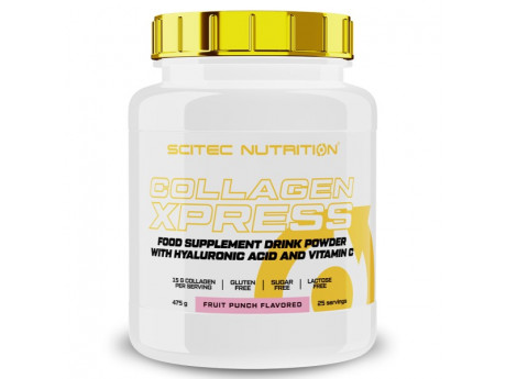 

Натуральные добавки Scitec Nutrition Collagen Xpress (475 грамм) Вкус Гранат