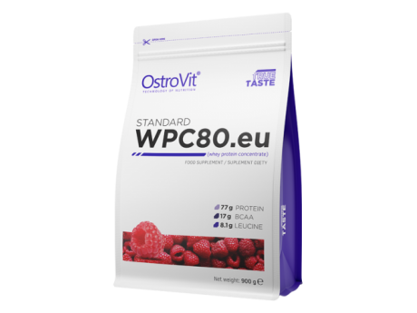 

Протеин Ostrovit WPC 80 Eu standard 900 грамм Вкус Лесная ягода