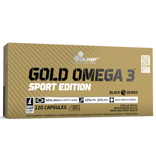 

Жирные кислоты Olimp Gold Omega 3 SPORT 120 капсул