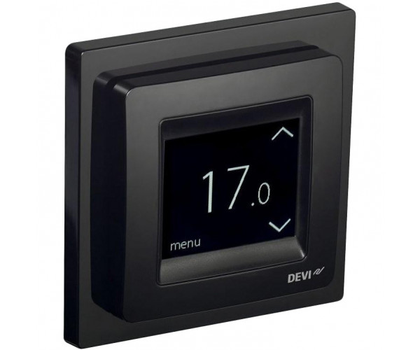 

Программируемый терморегулятор DEVIreg Touch Black для теплого пола