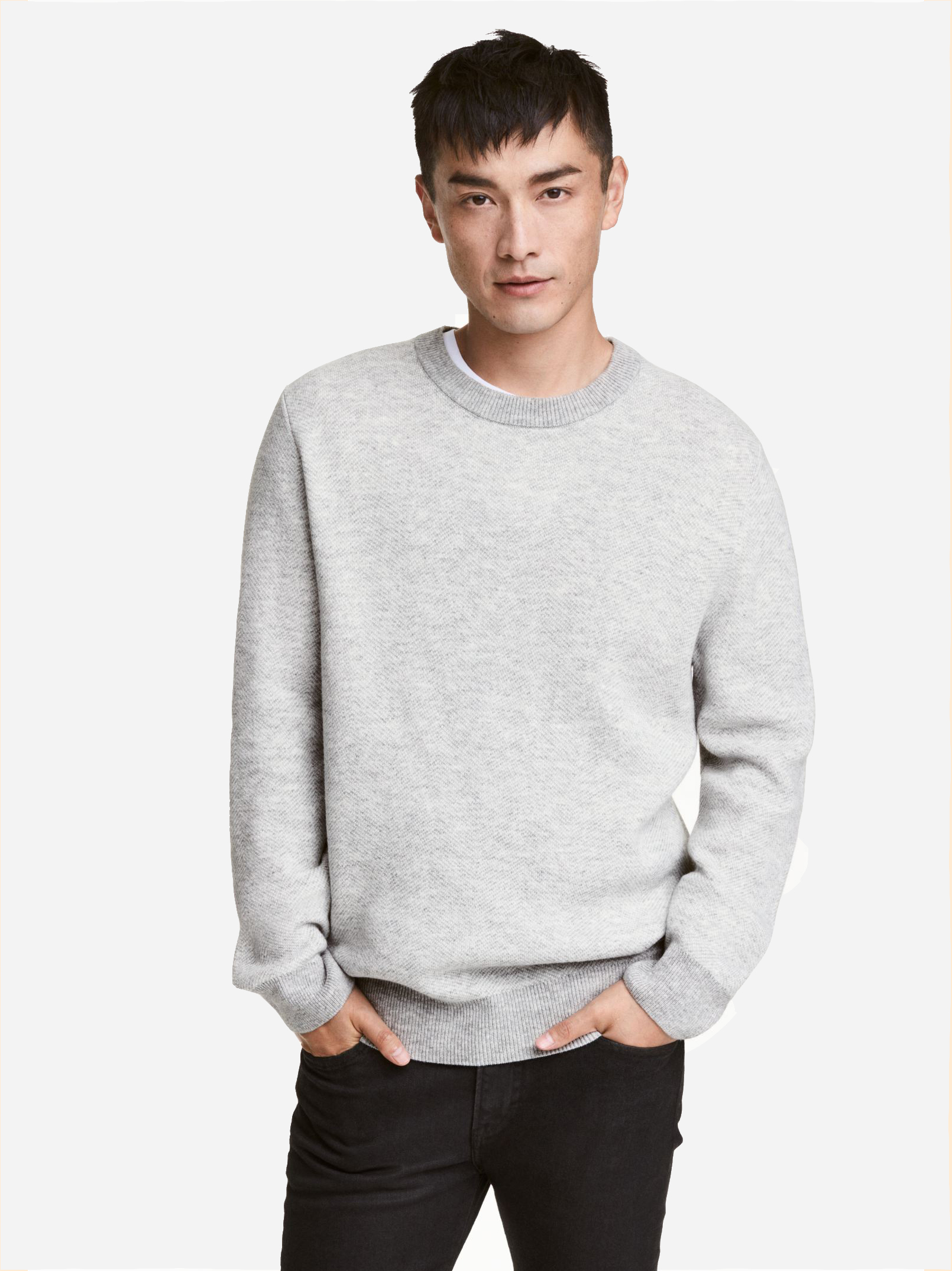 

Джемпер H&M 7194334 XL Серый