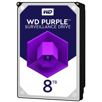 

HDD 3.5" SATA 8.0TB WD Purple 7200rpm 256MB (WD82PURZ)