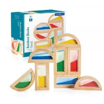 

Игровой набор Guidecraft стандартных блоков Block Play Цветной песок (G3014)