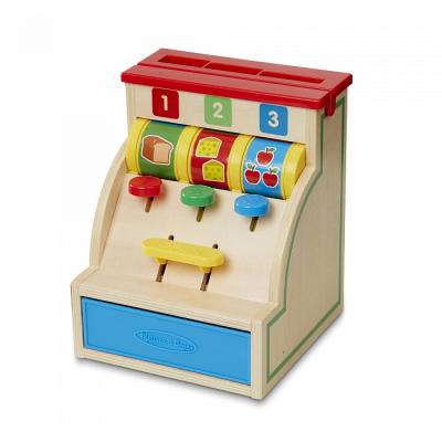 

Развивающая игрушка Melissa&Doug Первый деревянный кассовый аппарат (MD3378)