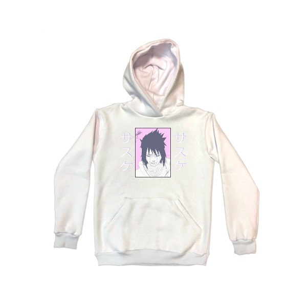

Худи Детская для девочек с утеплением Sasuke Размер 140 см Цвет белый - MyTee