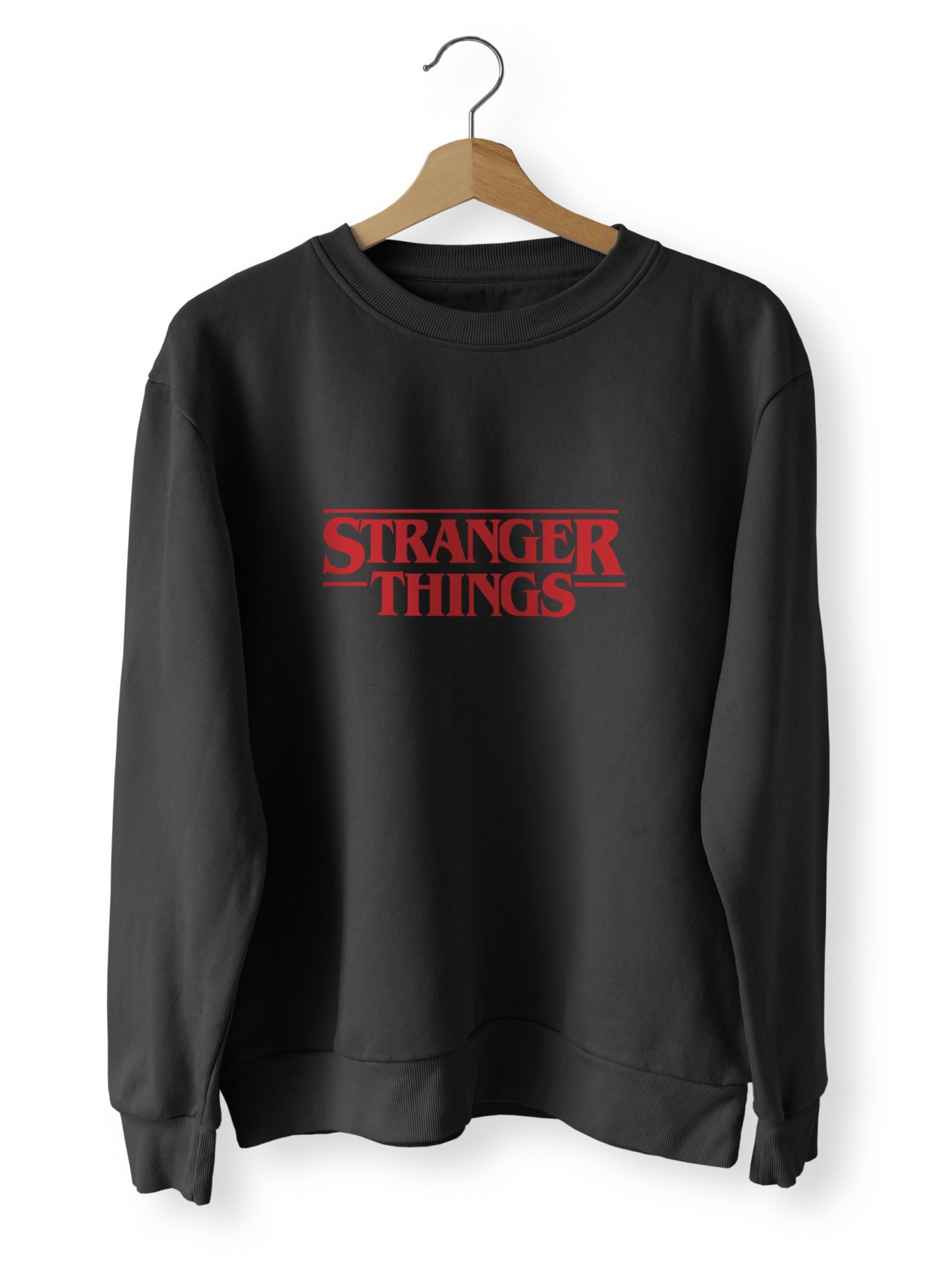 

Свитшот мужской Stranger Things Logo (Очень странные дела)  Черный, Свитшот мужской Stranger Things Logo (Очень странные дела) M Черный