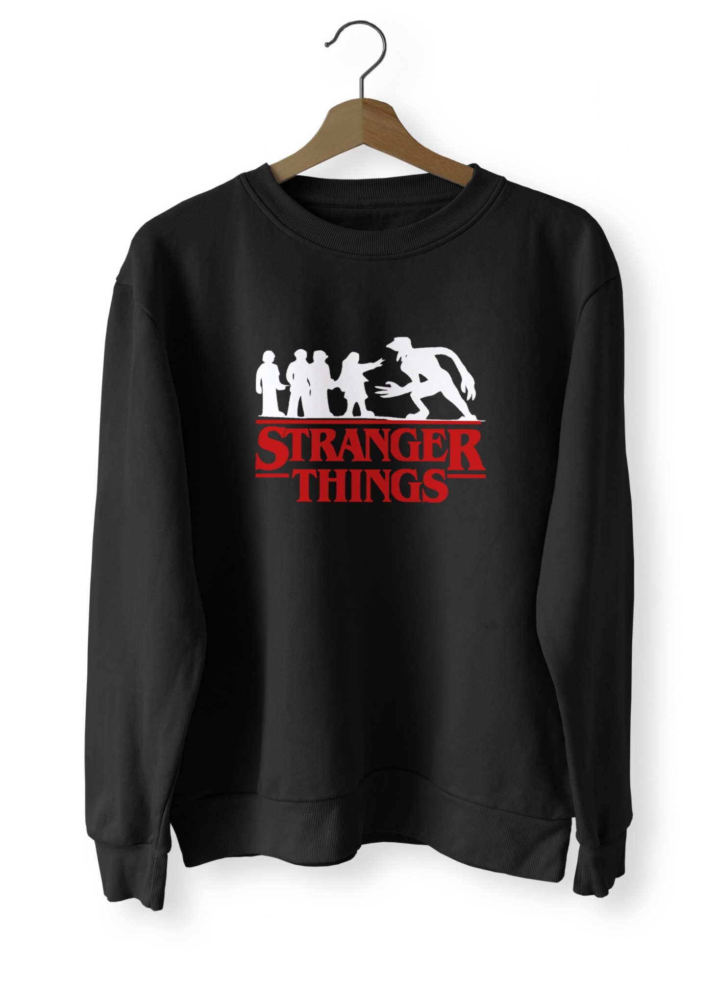 

Свитшот мужской Stranger Things (Очень странные дела)  Черный, Свитшот мужской Stranger Things (Очень странные дела) L Черный