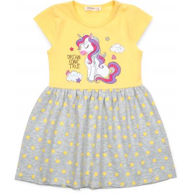 

Платье Breeze с единорогом (15133-116G-yellow)