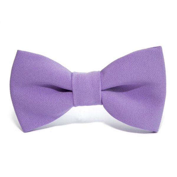 

Краватка метелик бузковий однотонний Styduo dekory (4746)