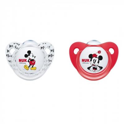 

Пустышка NUK Trendline Disney Mickey с 6 месяцев 2 шт (3952950)