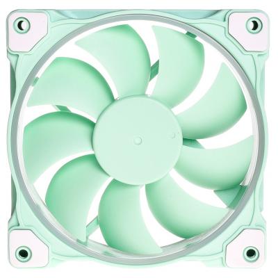 

Вентилятор ID-Cooling ZF-12025-Mint Green, 120x120x25мм, 4-pin PWM, зеленый